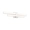 Z-Lite Zane Vanity, 2-Light, 25 In.W x 2.5 In.L x 5 In.H, Chrome /Frosted 1008-25W-CH-LED - alternate 7